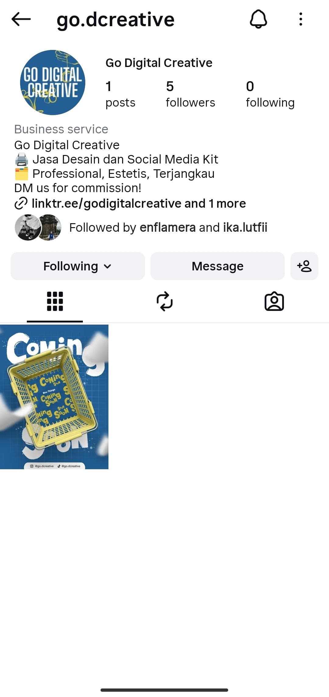 Instagram @go.dcreative
